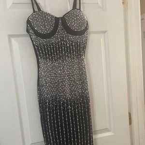 Bling Black Dress